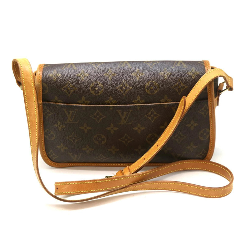 Louis Vuitton Shoulder LV Bag Canvas Brown Sologne Monogram